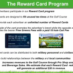 details about the reward card program for advertisers